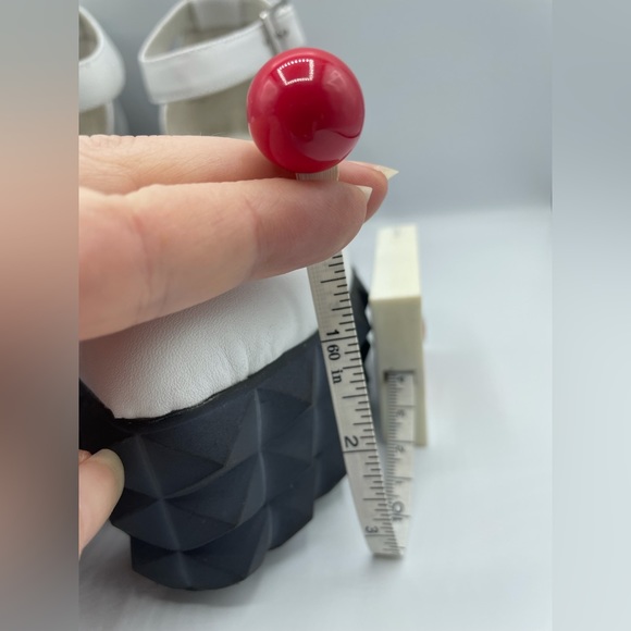 Jeffrey Campbell Flatform Sandals New Size 7.5 - Picture 4 of 13